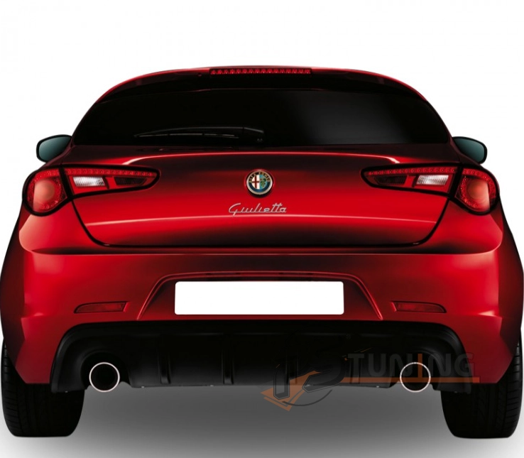 resimler/genel/Alfa Romeo Giulietta Arka Tampon Eki - Difüzör (Plastik)