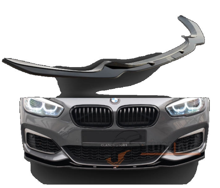 resimler/genel/Bmw F20 Lci (2015 - 2019) Maxton Style Ön Lip (Plastik)