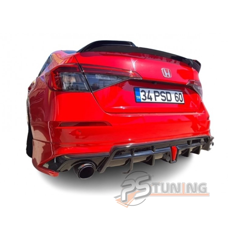 resimler/genel/Honda Civic Fe (2021 - 2023) Yofer Style Arka Ek (Plastik)