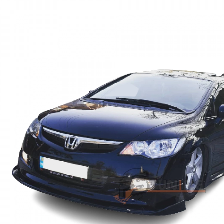 resimler/genel/Honda Civic Fd6 (2006-2012) Ön Lip 3 Parça (Plastik)