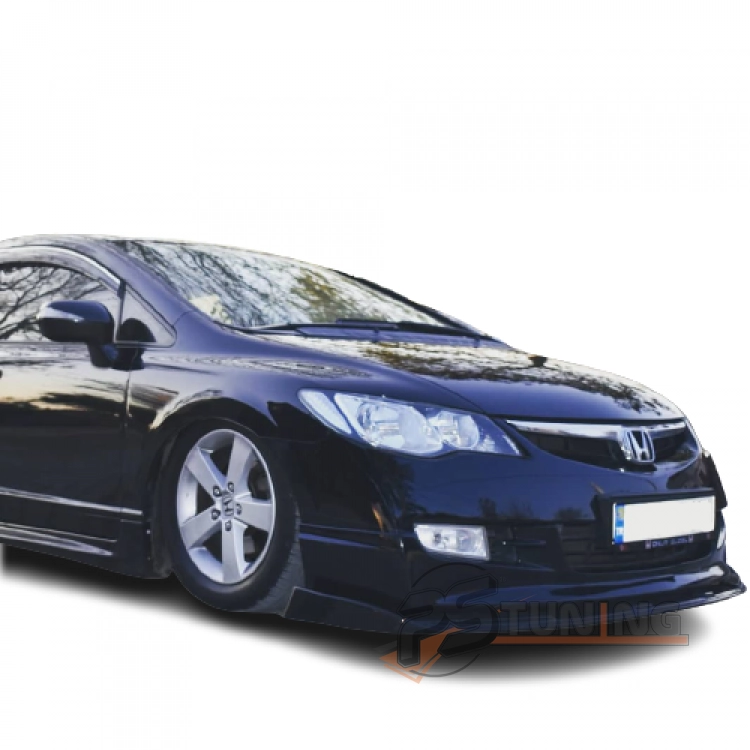 resimler/genel/Honda Civic Fd6 (2006-2012) Ön Lip 3 Parça (Plastik)