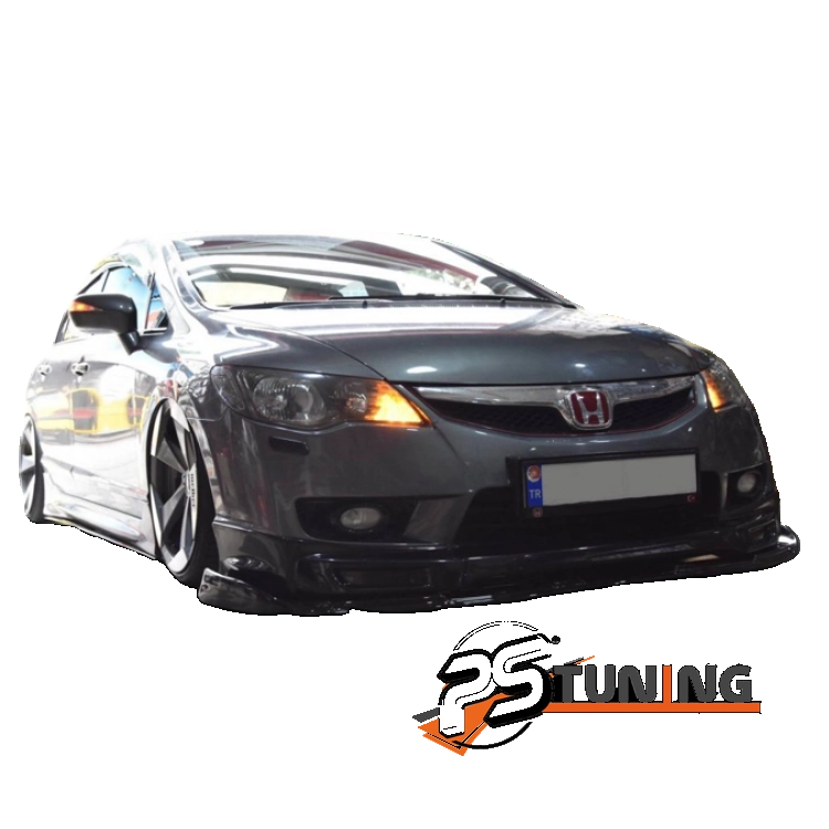 Honda Civic Fd6 (2006-2012) Ön Lip 3 Parça (Plastik)