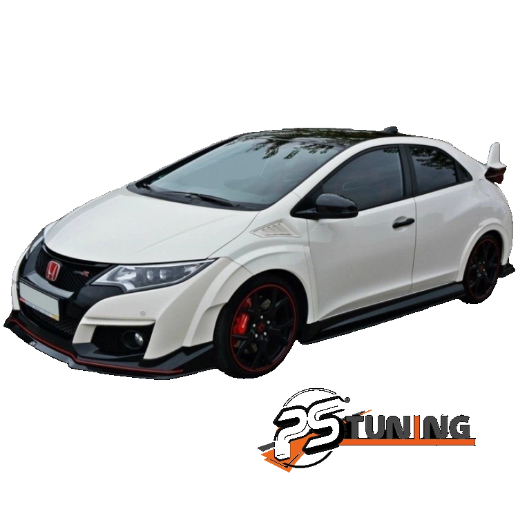 resimler/genel/Honda Civic Fk2 Type-r (2015 - 2017) Maxton Style Ön Lip (Plastik)