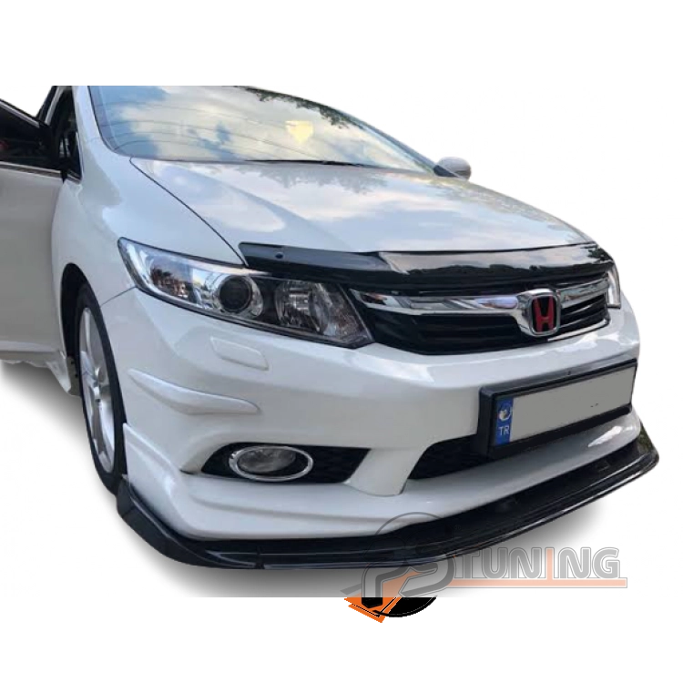 resimler/genel/Honda Civic Fb7 (2012-2016) Ön Lip 3 Parça (Plastik)