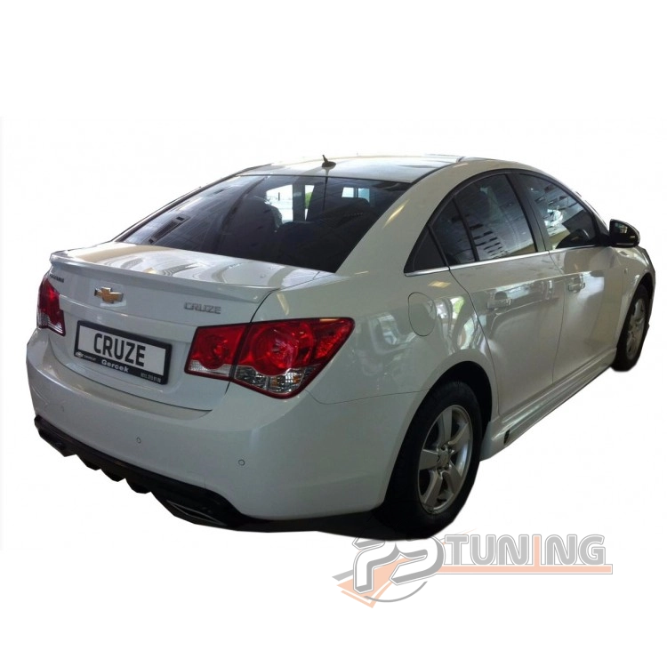 Chevrolet Cruze Sedan (2009 - 2013) Arka Tampon Eki - Difüzör (Plastik)