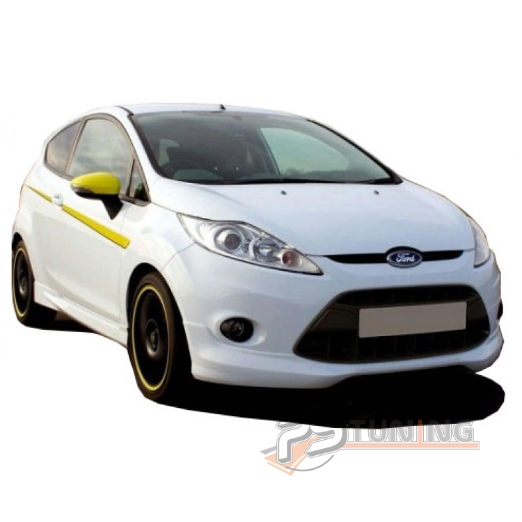 Ford Fiesta (2008-2013) Makyajsız Ön Tampon Ek (Plastik)