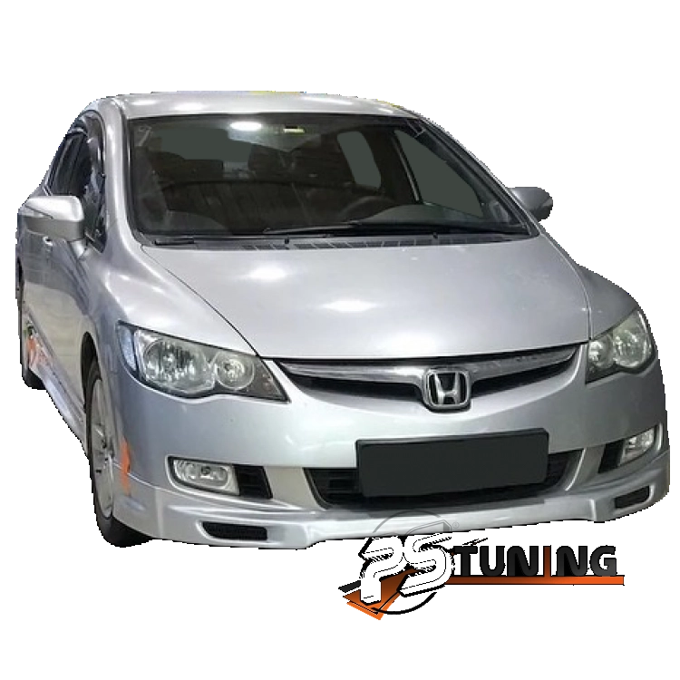 Honda Civic Fd6 (2006-2009) Makyajsız Kasa için Makyajlı Ön Tampon Ek (Plastik)