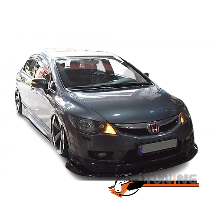 Honda Civic Fd6 (2006-2012) Ön Lip 3 Parça (Plastik)