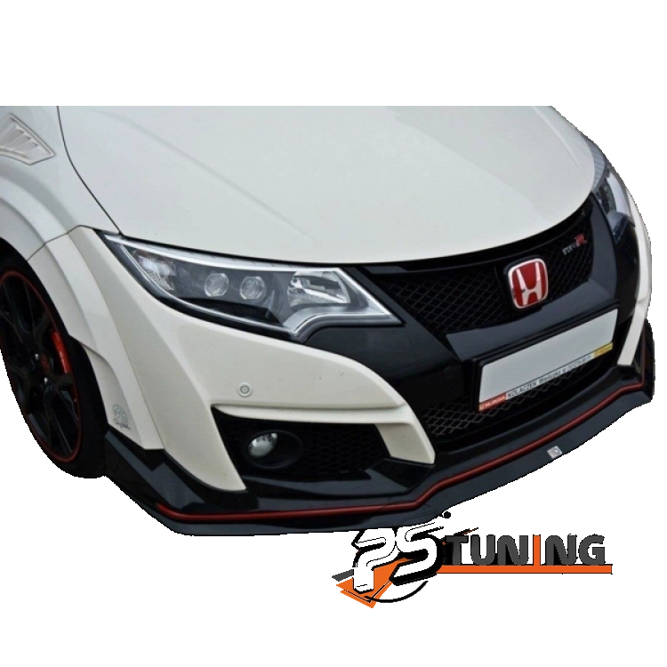 Honda Civic Fk2 Type-r (2015 - 2017) Maxton Style Ön Lip (Plastik)