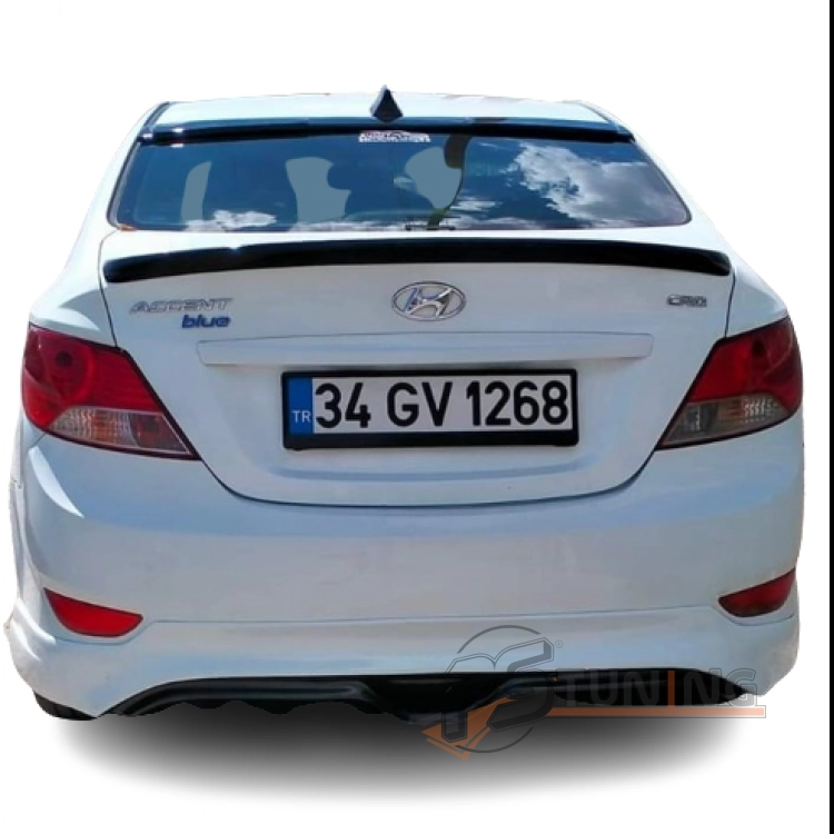 Hyundai Accent Blue (2011-2019) Arka Tampon - Eki (Plastik)